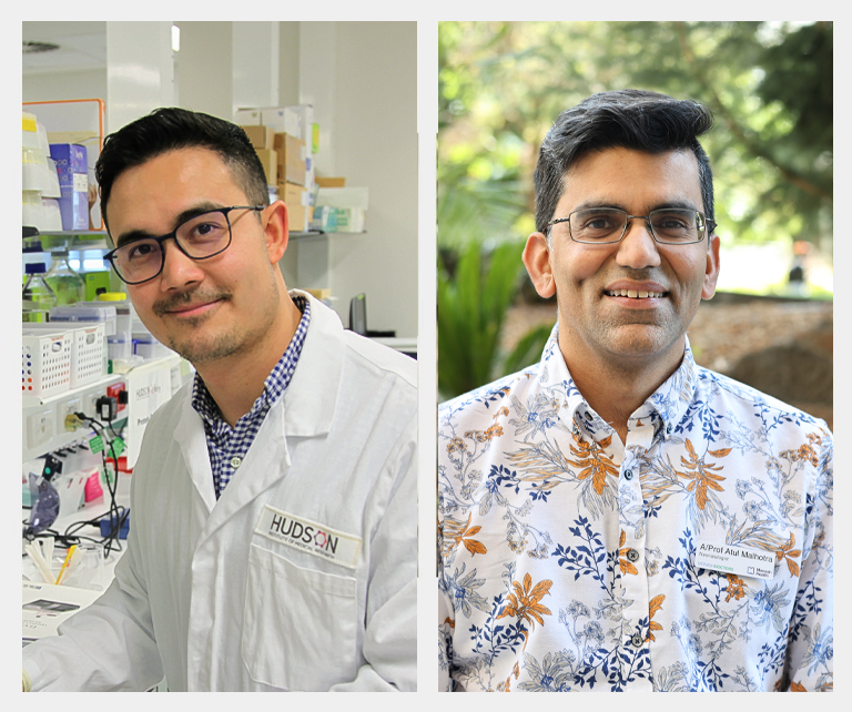 Dr Lindsay Zhou and Associate Professor Atul Malhotra